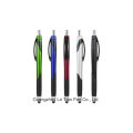 Pluma de empuje promocional con Stylus Metal Push Touch Pen Lt-L459